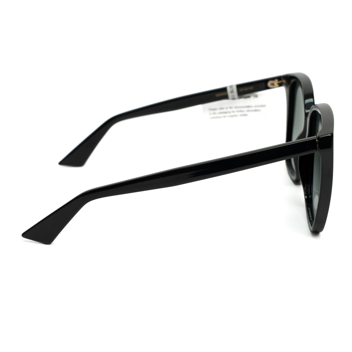 Gucci GG0022S Black Cat-Eye Sunglasses