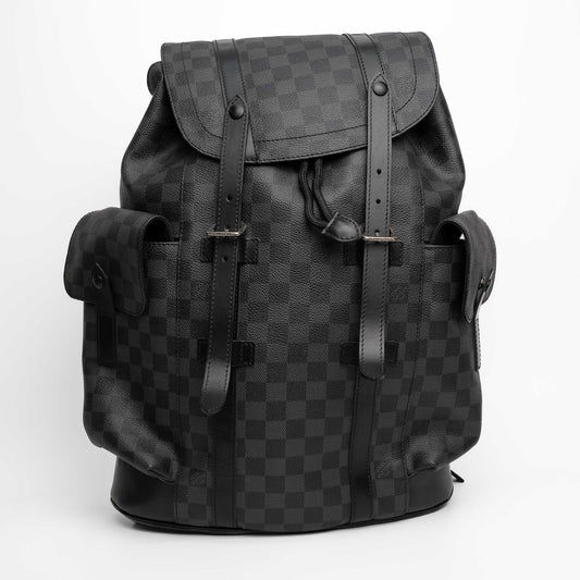 Louis Vuitton Christopher Damier Graphite Backpack Bag