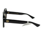 Gucci GG1337S Black Rectangle Sunglasses