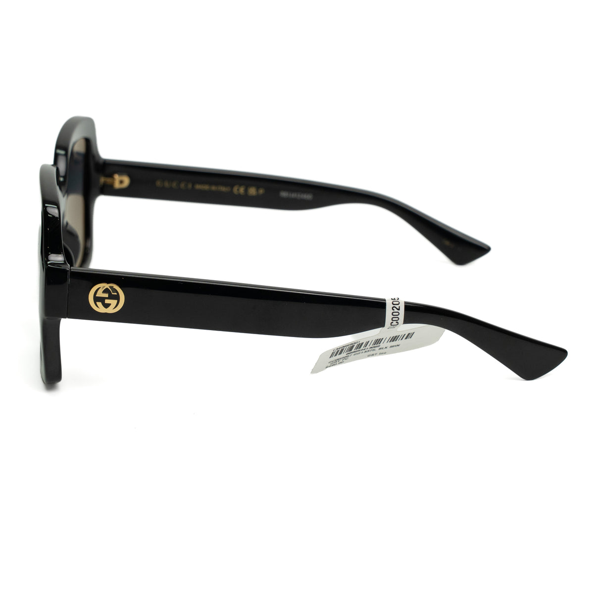 Gucci GG1337S Black Rectangle Sunglasses