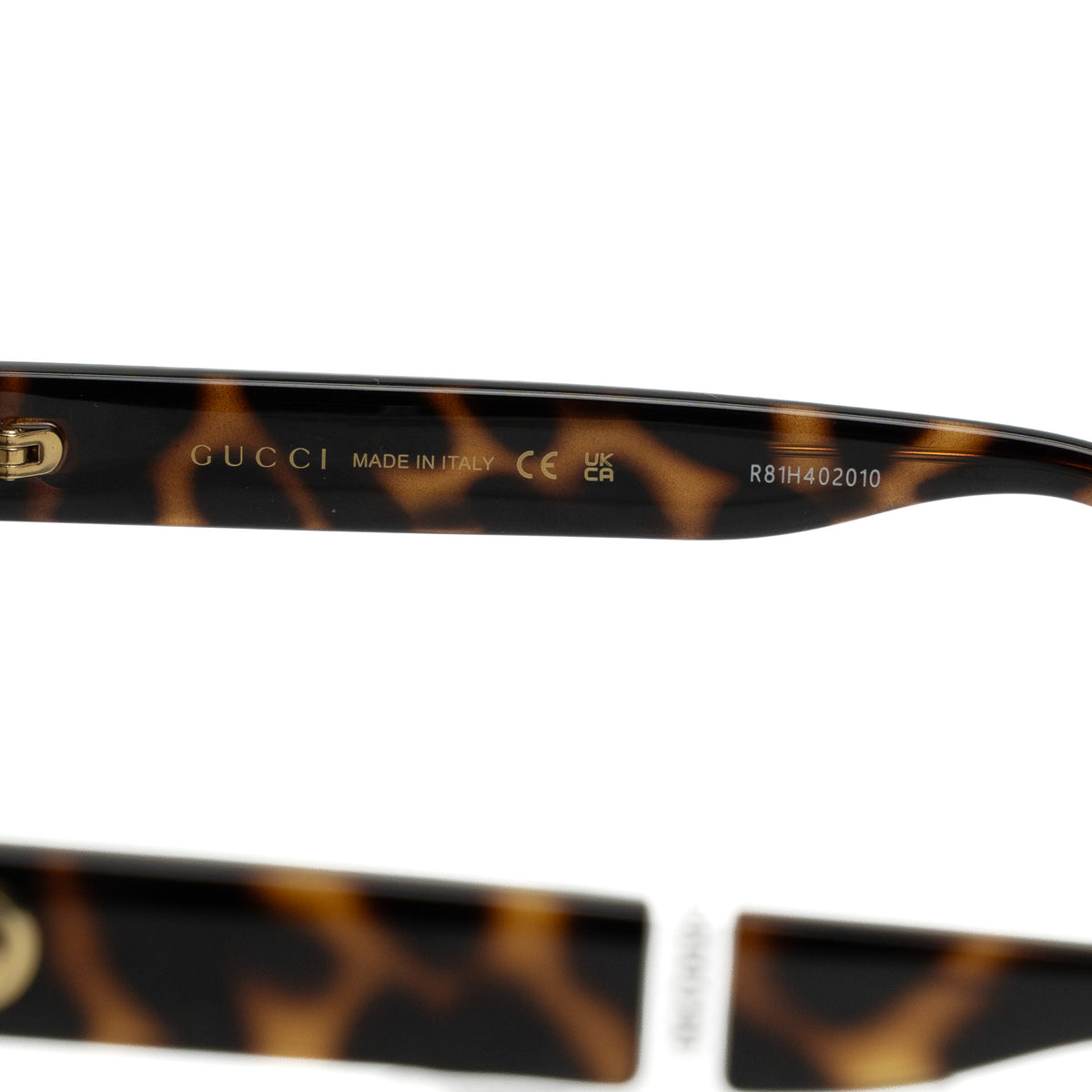 Gucci GG1337S Tortoise Rectangle Sunglasses