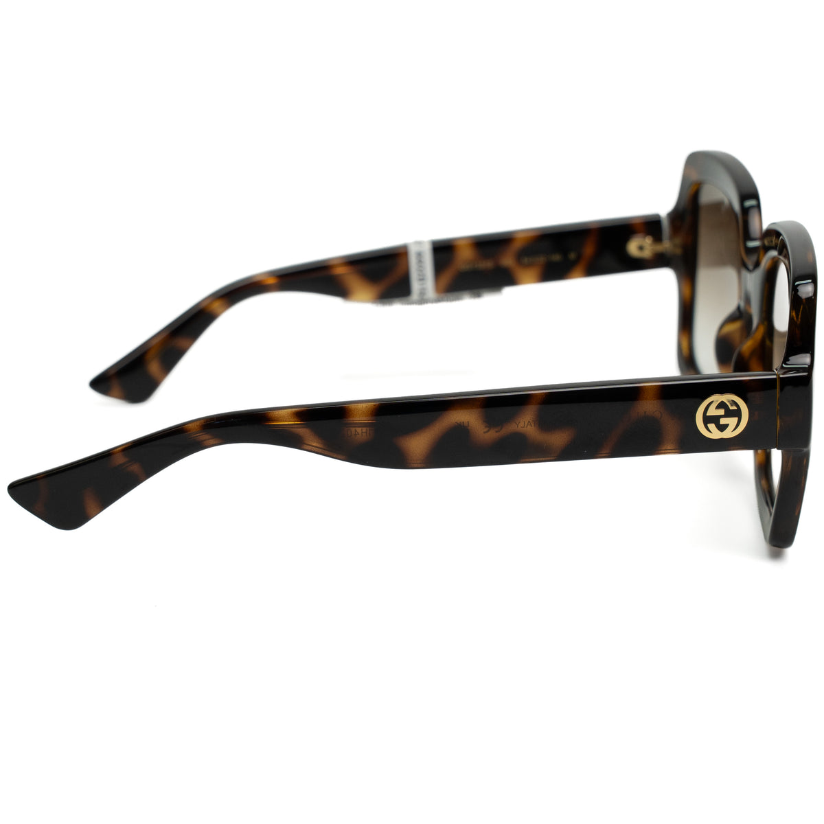 Gucci GG1337S Tortoise Rectangle Sunglasses