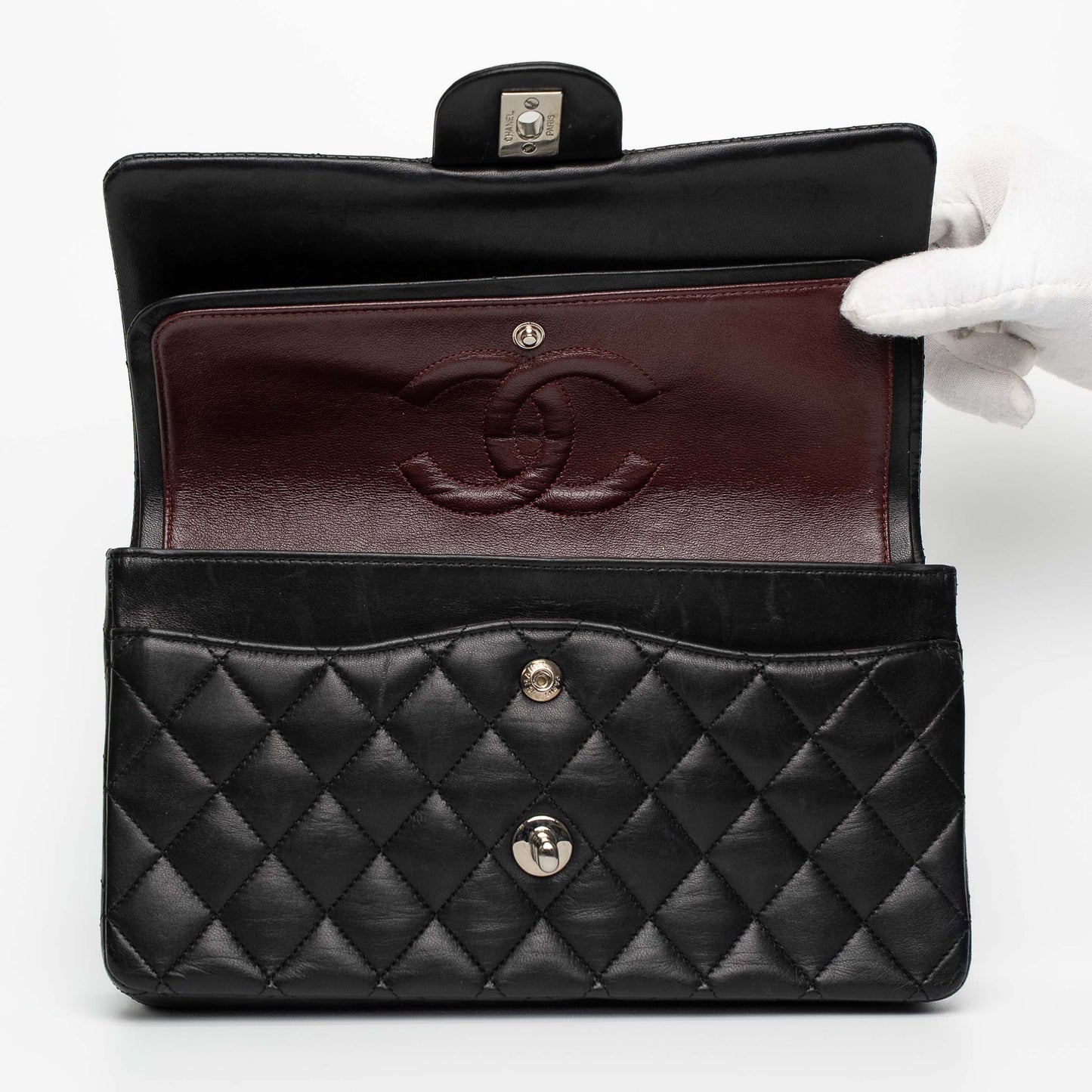 Chanel Classic Flap Black Lambskin Bag