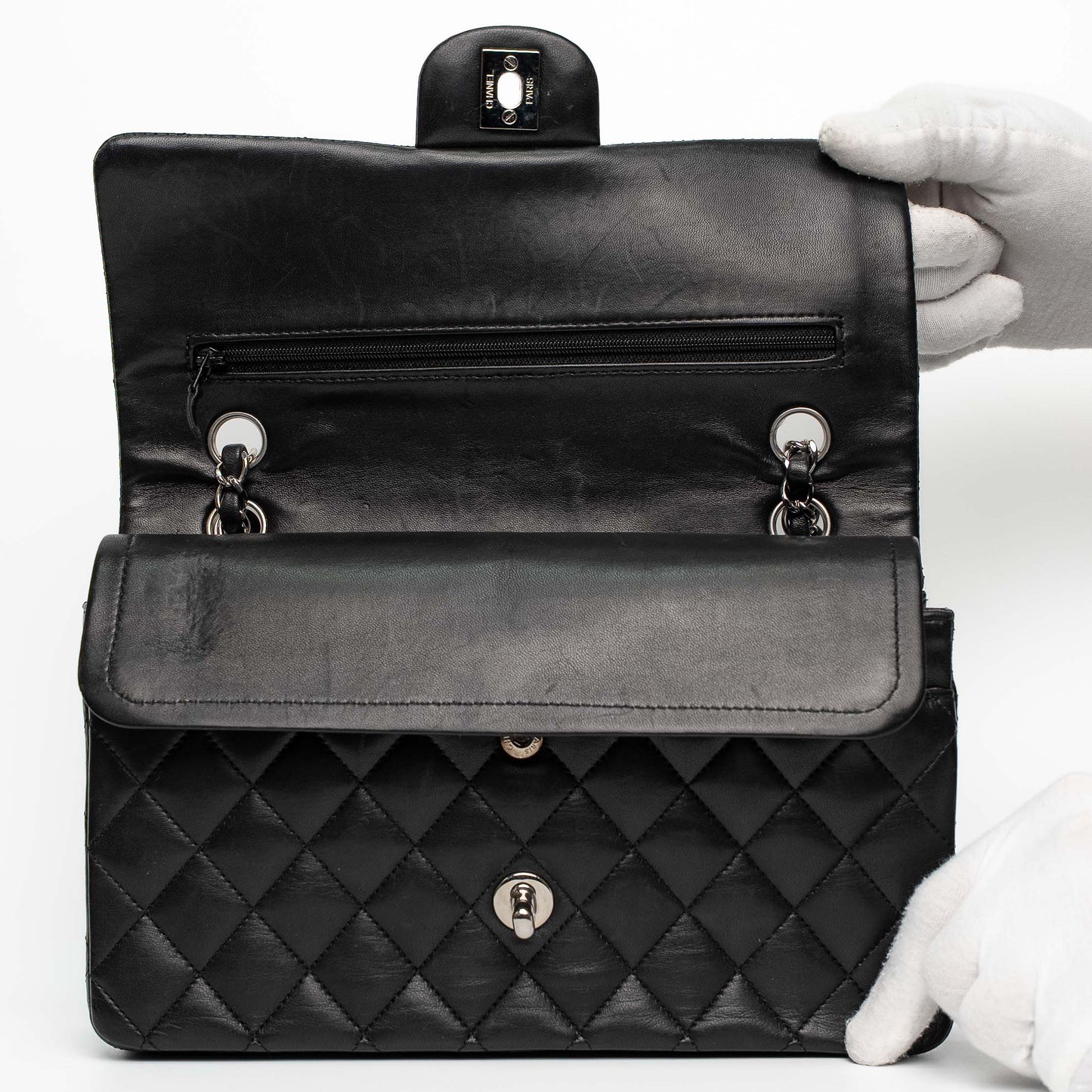 Chanel Classic Flap Black Lambskin Bag