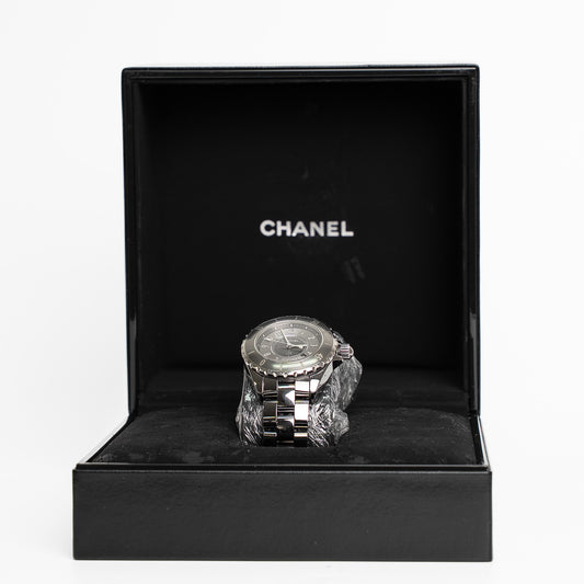 Chanel J12 Ceramic Grey Dial Watch