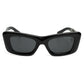 Prada PR 13ZS Black Cat-Eye Sunglasses