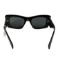 Prada PR 13ZS Black Cat-Eye Sunglasses