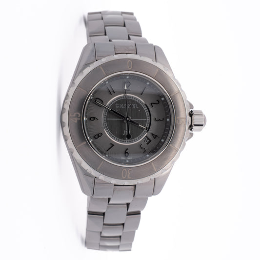 Chanel J12 Ceramic Grey Dial Watch
