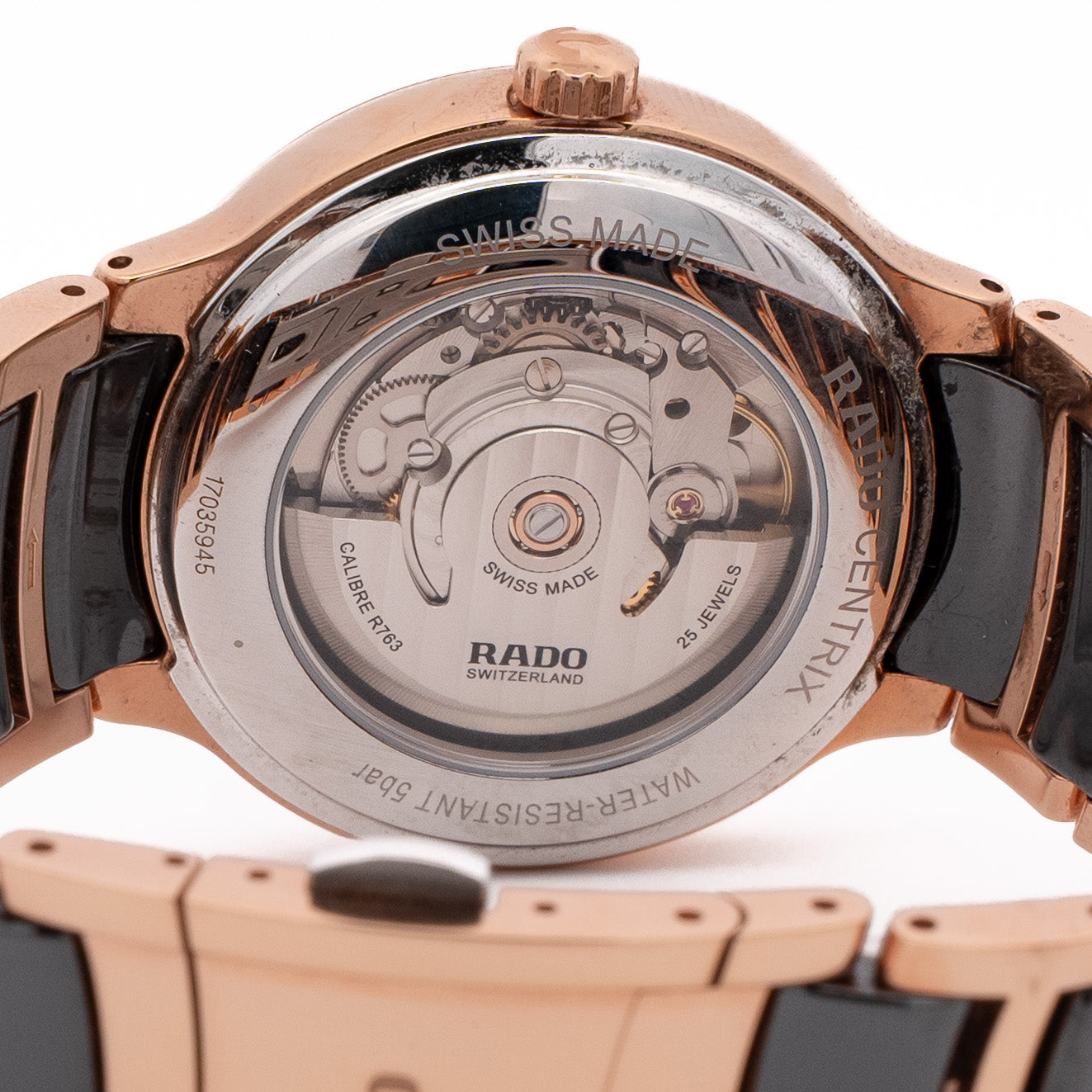 Rado Centrix Automatic Diamond Ceramic Watch