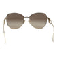 Prada SPR 57Y Pale Gold Sunglasses