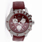Dior Christal Red Diamond Chronograph Watch