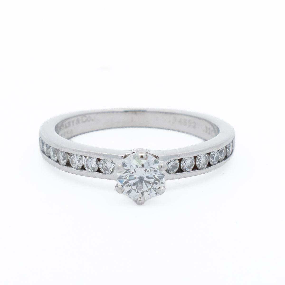 Tiffany & Co. Platinum Diamond Ring