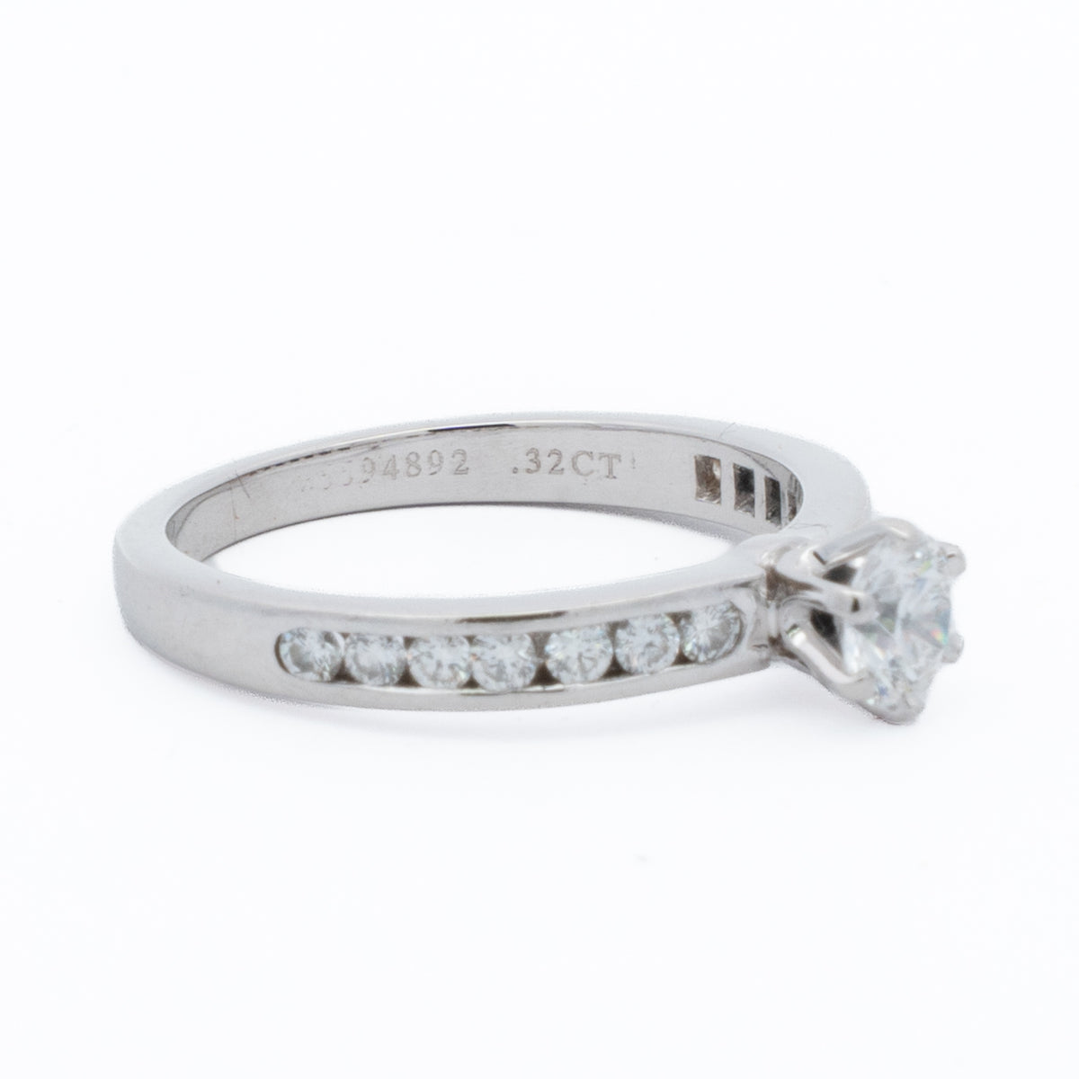 Tiffany & Co. Platinum Diamond Ring