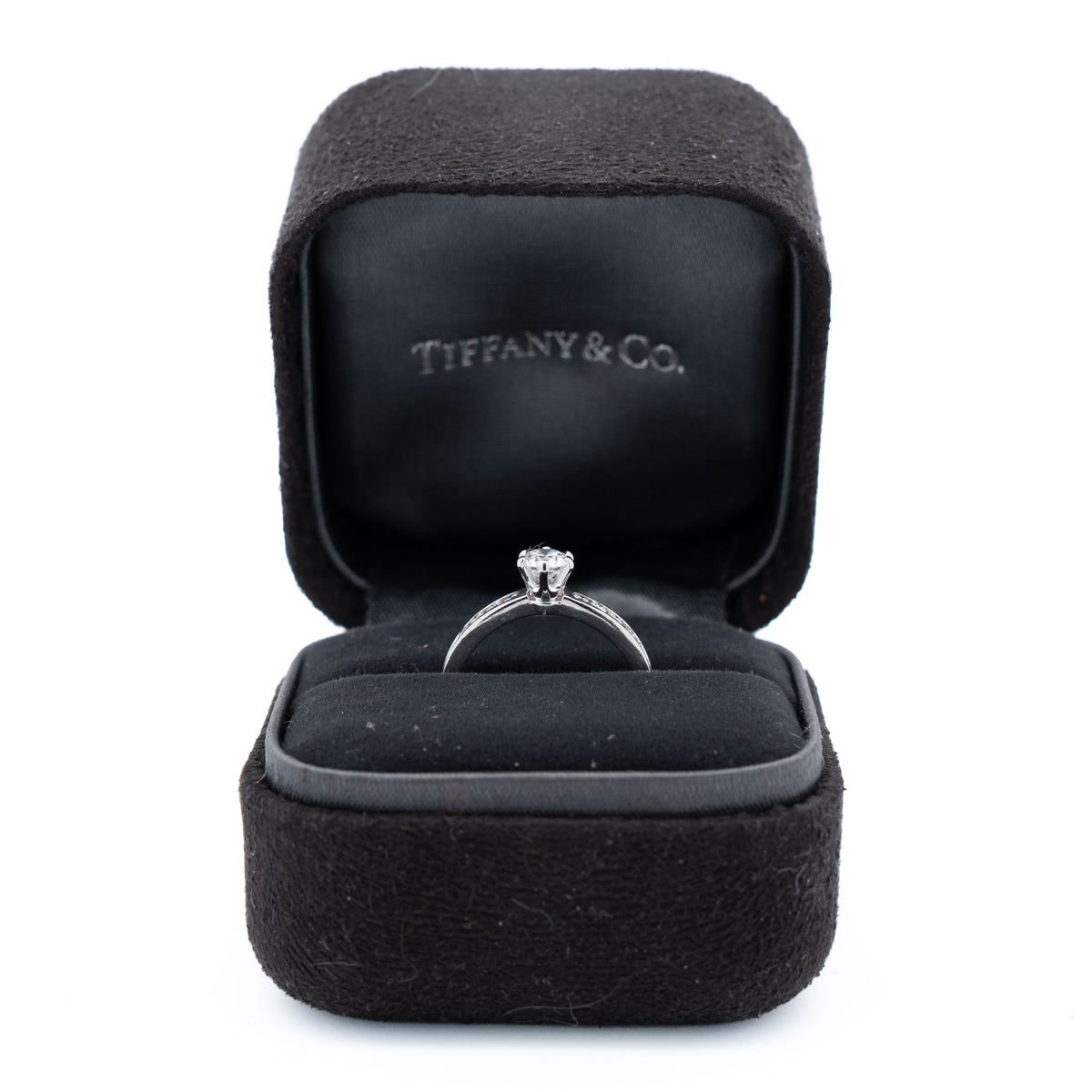 Tiffany & Co. Platinum Diamond Ring