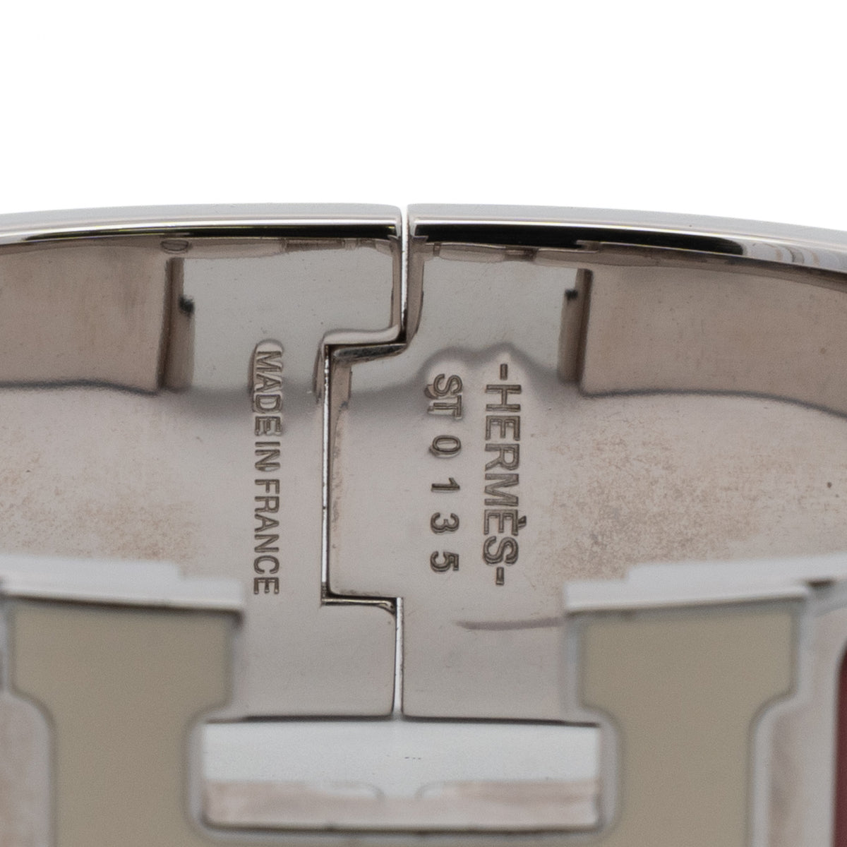 Hermes Clic Clac H Rose Velours Bracelet