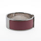 Hermes Clic Clac H Rose Velours Bracelet