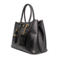 Prada Saffiano Lux Black Leather Tote