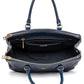 Prada Saffiano Blue Leather Tote Bag