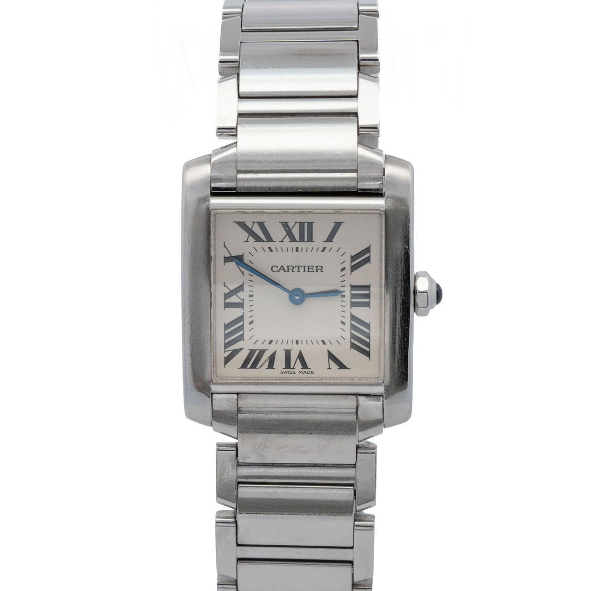 Cartier Tank Française Stainless Steel Watch