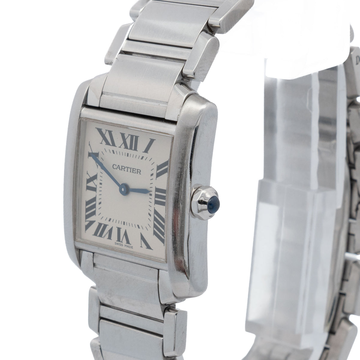 Cartier Tank Française Stainless Steel Watch