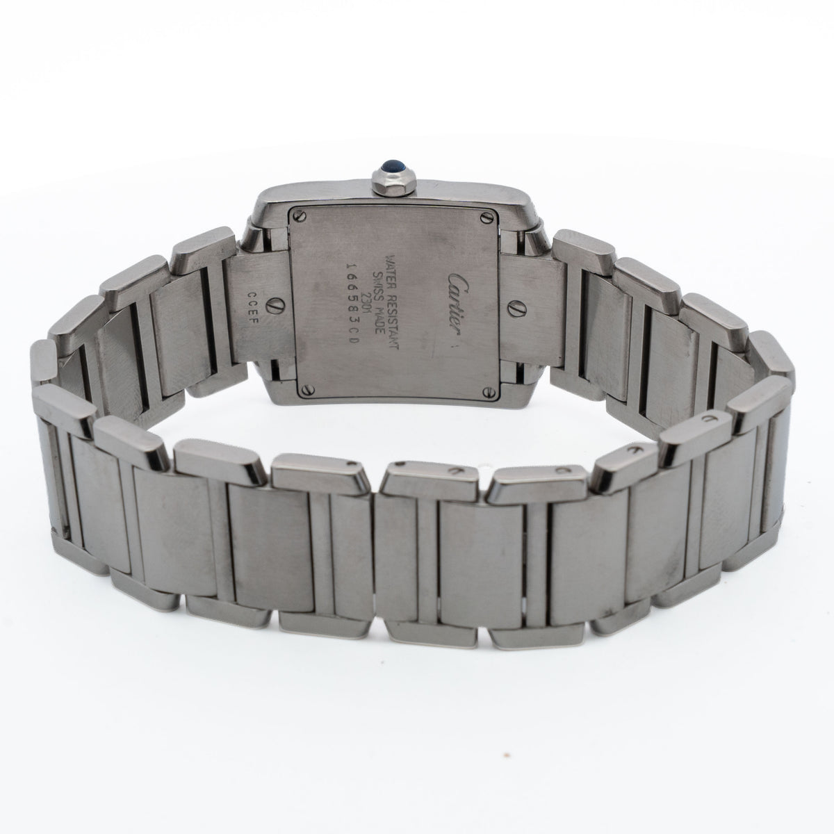 Cartier Tank Française Stainless Steel Watch