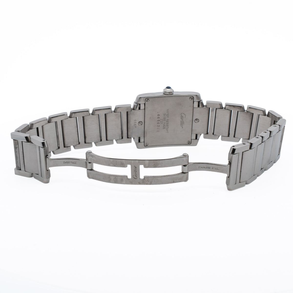 Cartier Tank Française Stainless Steel Watch