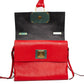 Valentino VRing Red Calfskin Shoulder Bag