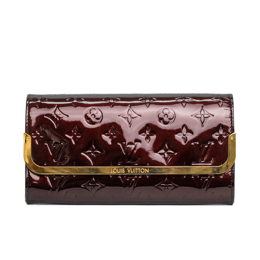 Louis Vuitton Rossmore Amarante Vernis Clutch
