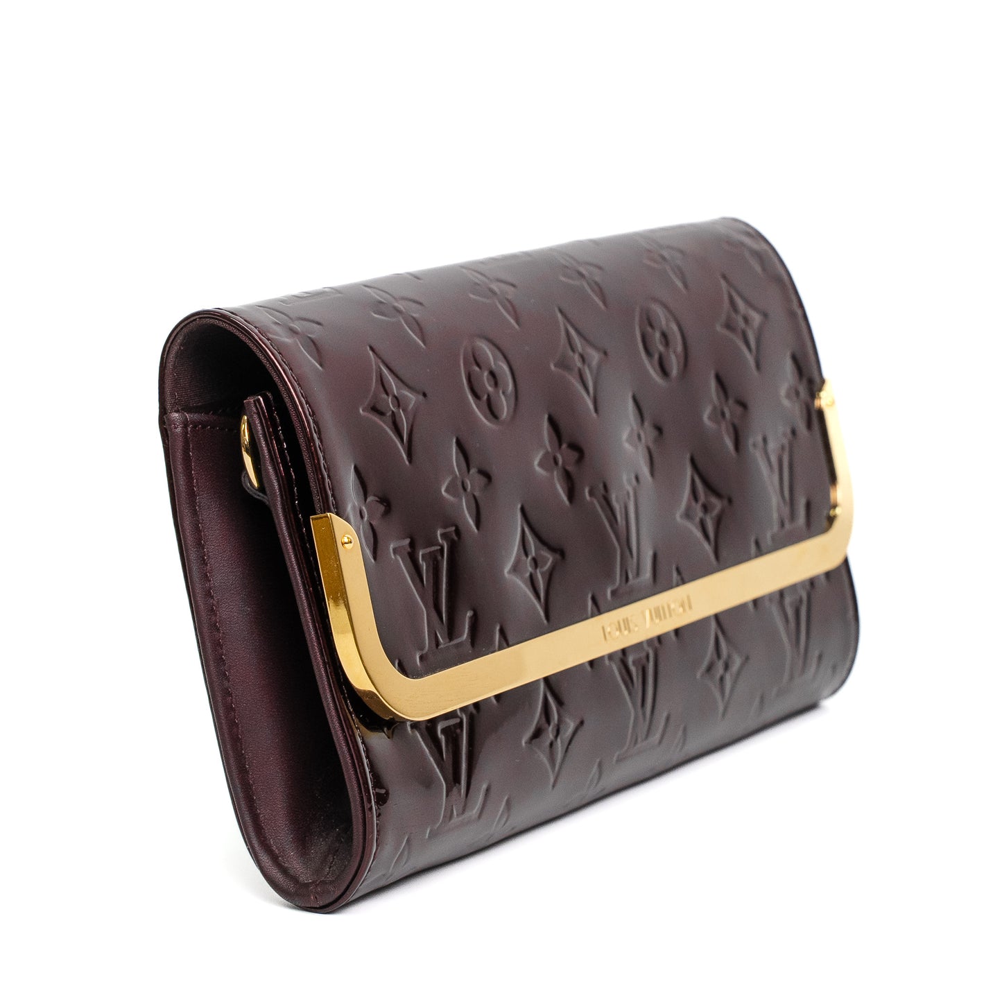 Louis Vuitton Rossmore Amarante Vernis Clutch