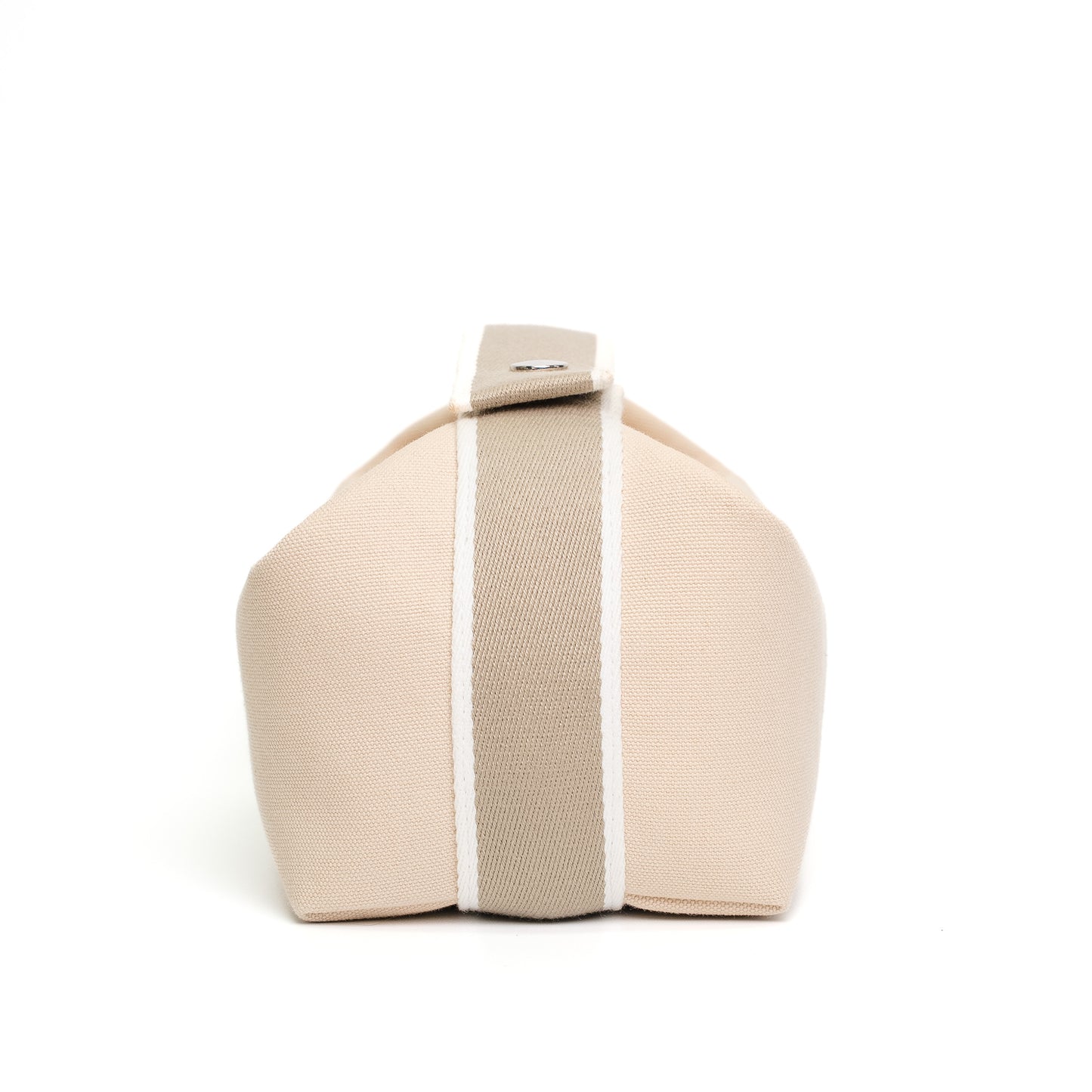 Hermes Cotton Canvas Case Beige Pouch