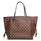 Louis Vuitton Neverfull MM Damier Ebene Tote Bag