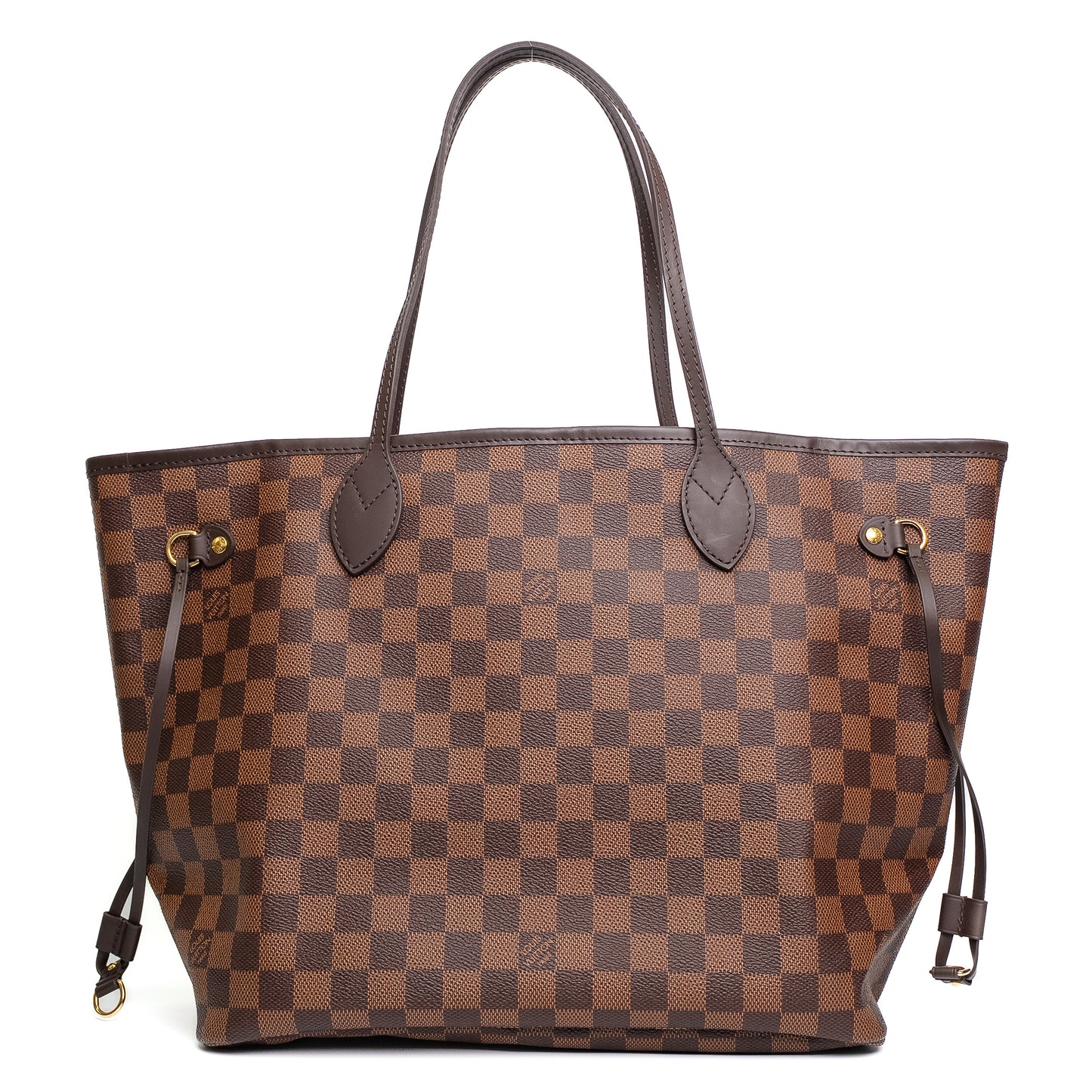 Louis Vuitton Neverfull MM Damier Ebene Tote Bag