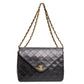 Chanel Envelope Flap Black Lambskin Shoulder Bag