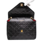 Chanel Envelope Flap Black Lambskin Shoulder Bag