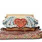Dolce & Gabbana Gold DG Angel Chain Clutch