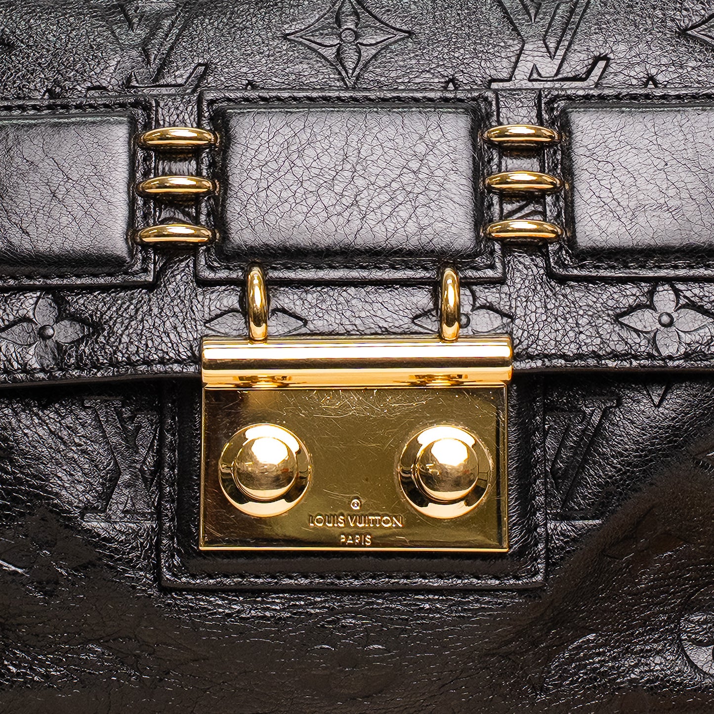 Louis Vuitton My Deer Rebelle Black Deerskin Bag