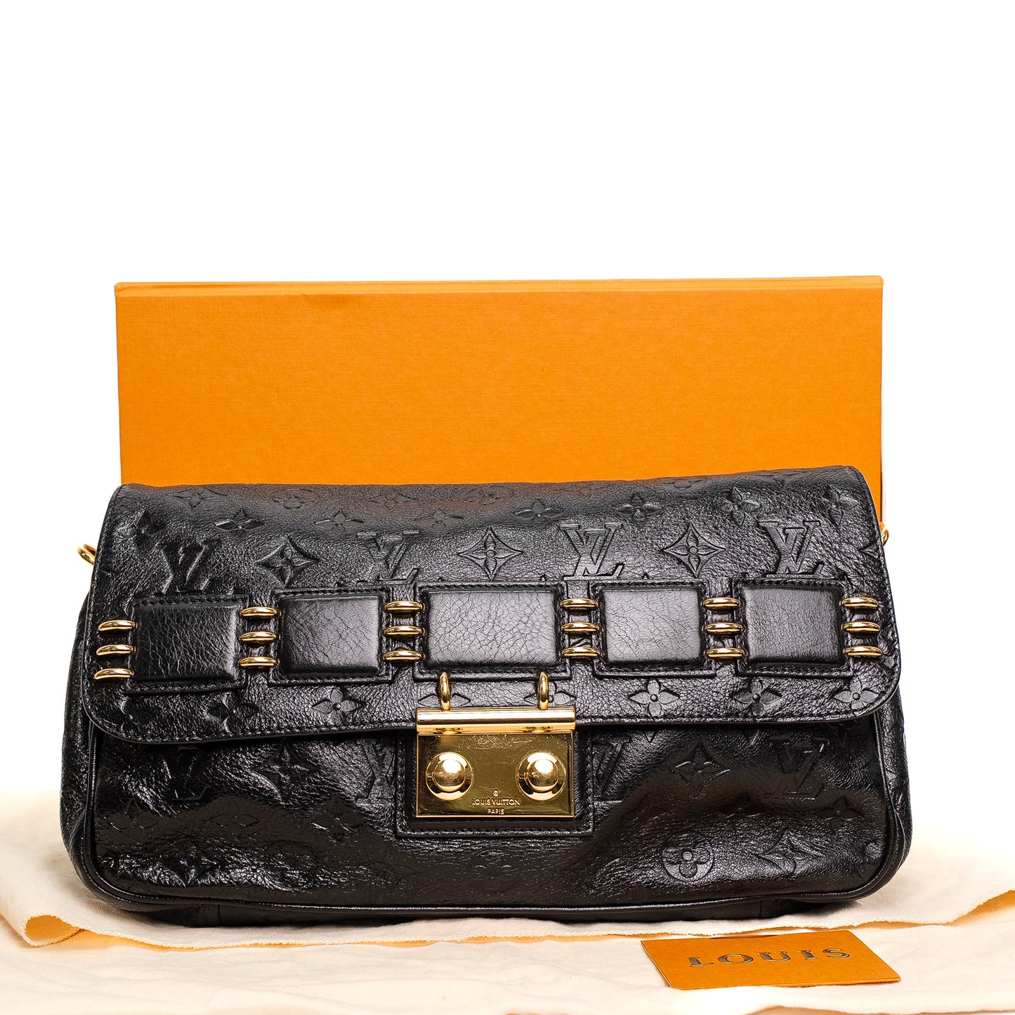 Louis Vuitton My Deer Rebelle Black Deerskin Bag