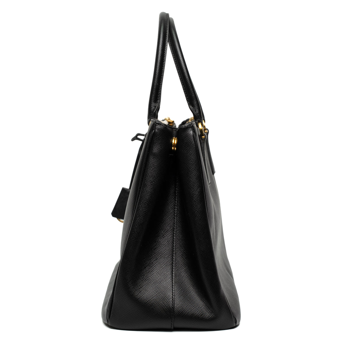 Prada Galleria Large Black Saffiano Leather Bag