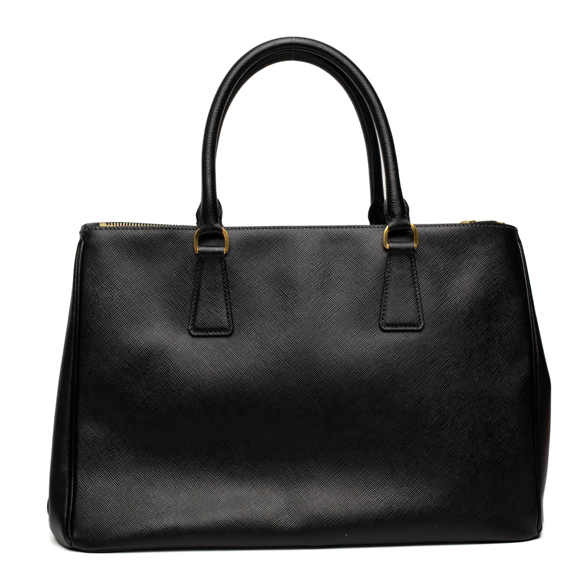 Prada Galleria Large Black Saffiano Leather Bag