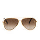 Louis Vuitton LV Pilot Gold Sunglasses