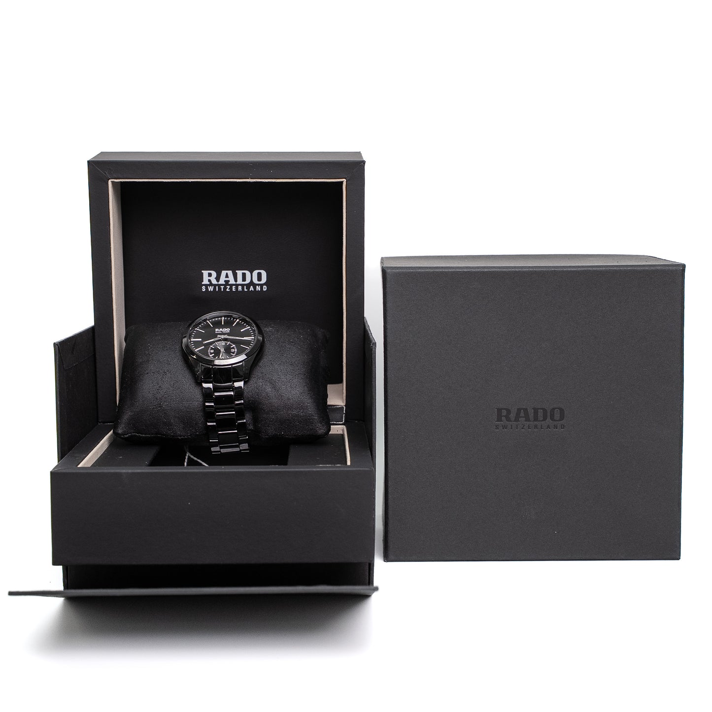 Rado HyperChrome Ceramic Touch Dual Timer Watch