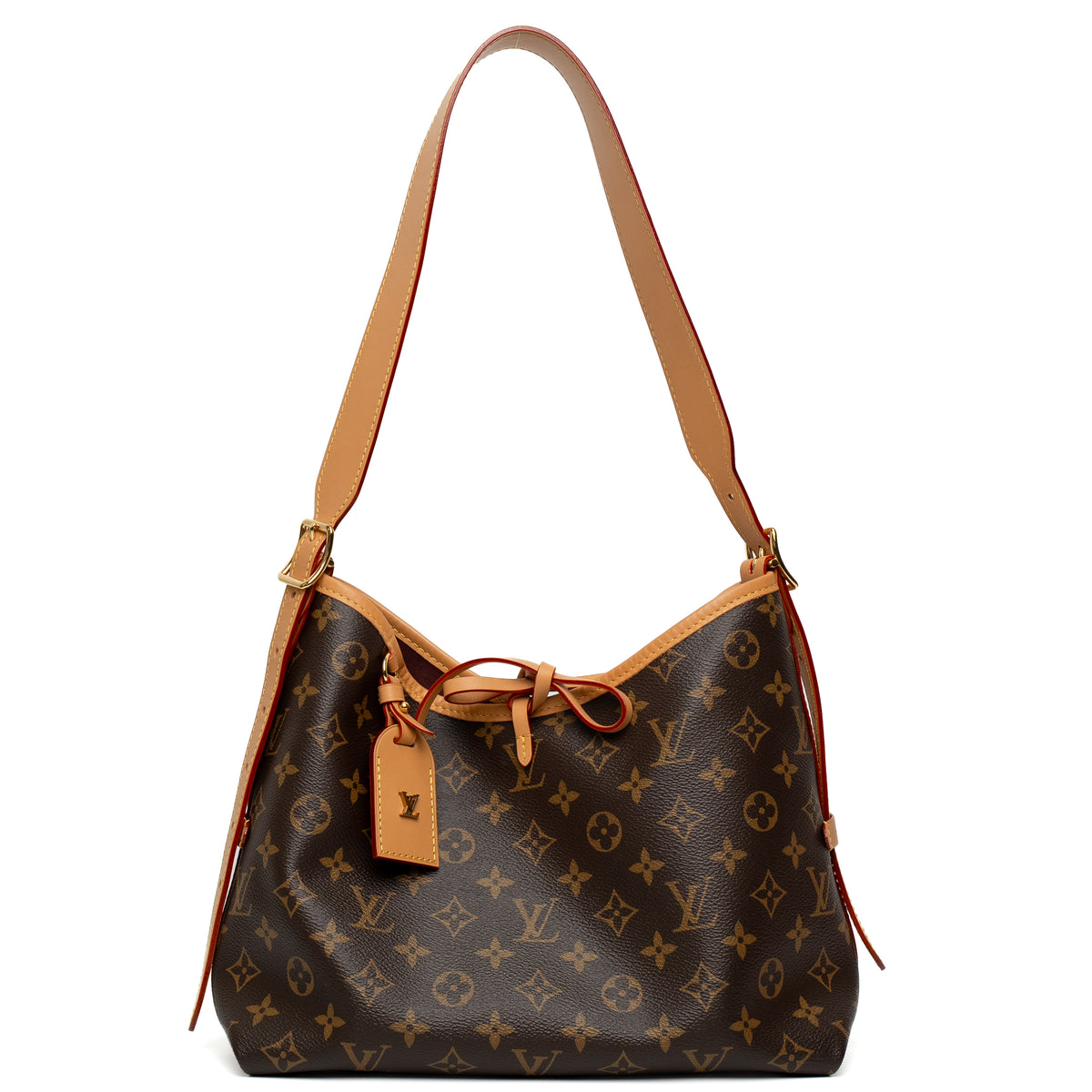Louis Vuitton CarryAll MM Monogram Shoulder Bag
