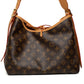 Louis Vuitton CarryAll MM Monogram Shoulder Bag