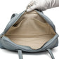 Hermes Victoria 35 Bleu Paradis Clemence Shoulder Bag