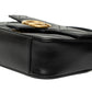 Gucci GG Marmont Small Black Leather Shoulder Bag