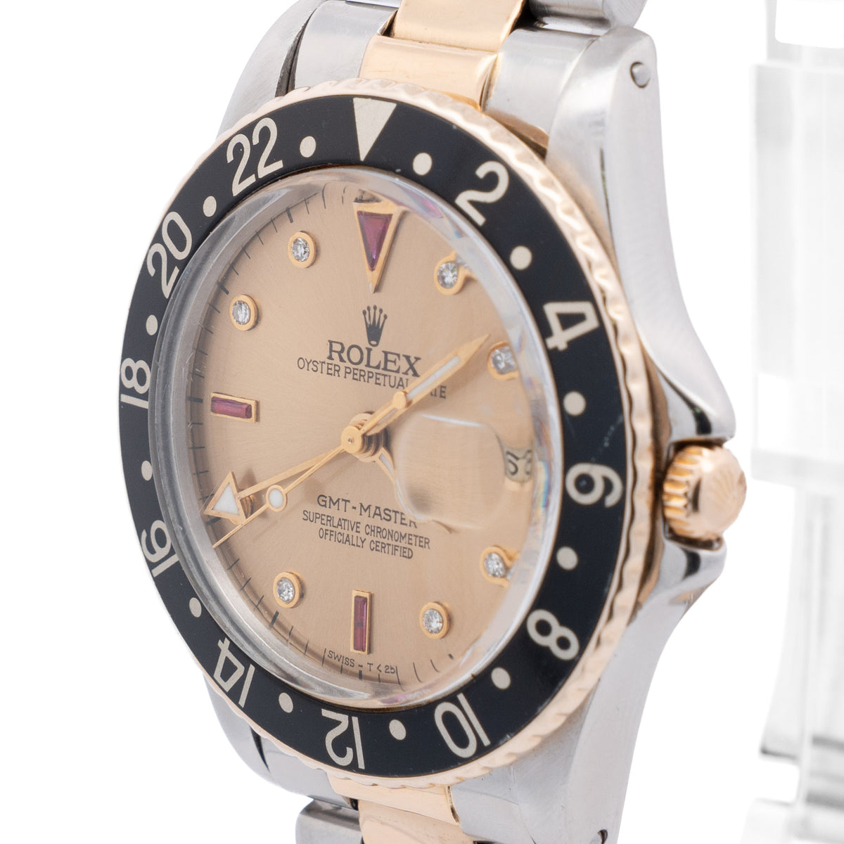 Rolex GMT-Master Serti Dial Watch