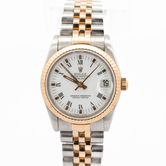 Rolex Datejust Two-Tone Roman Dial Watch