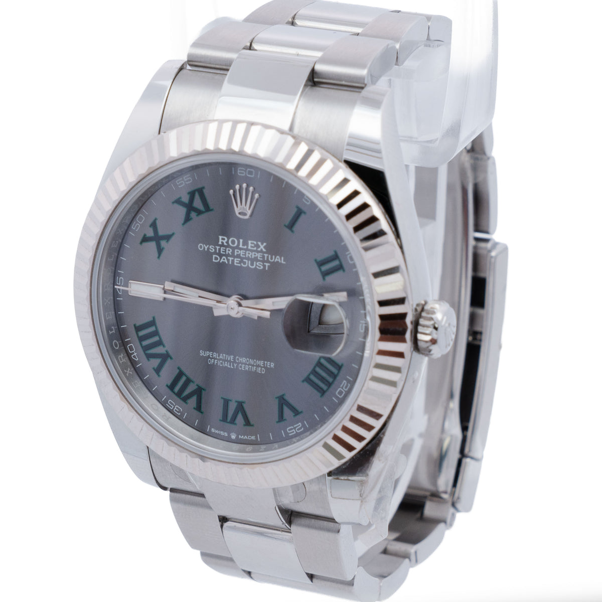 Rolex Datejust 41 Wimbledon Dial Watch
