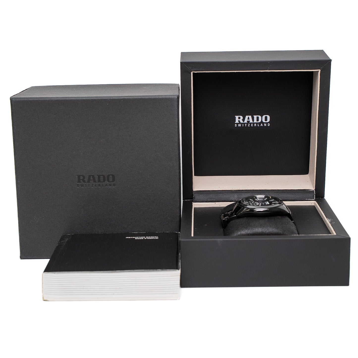 Rado HyperChrome Ceramic Touch Dual Timer Watch