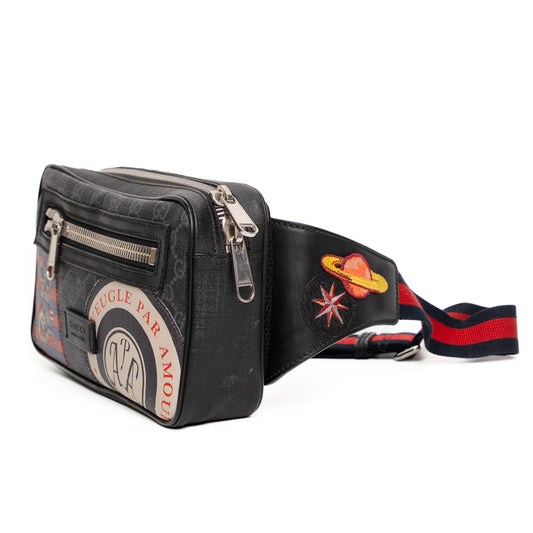 Gucci GG Supreme Night Courrier Belt Bag